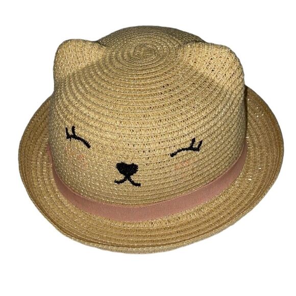 Zara/H&M  Girls Beige Straw Bag & Hat(6-8yrs) - Picture 4 of 8